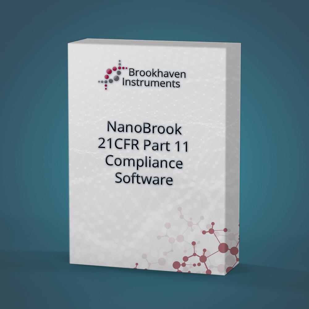Brookhaven NanoBrook 21CFR Part 11 Compliance Software